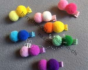 Ball Shape Fashion Hair Clip, No. 17012