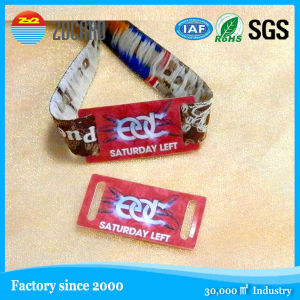 RFID/NFC Silicone/ Tickets Festival Woven Wristbands